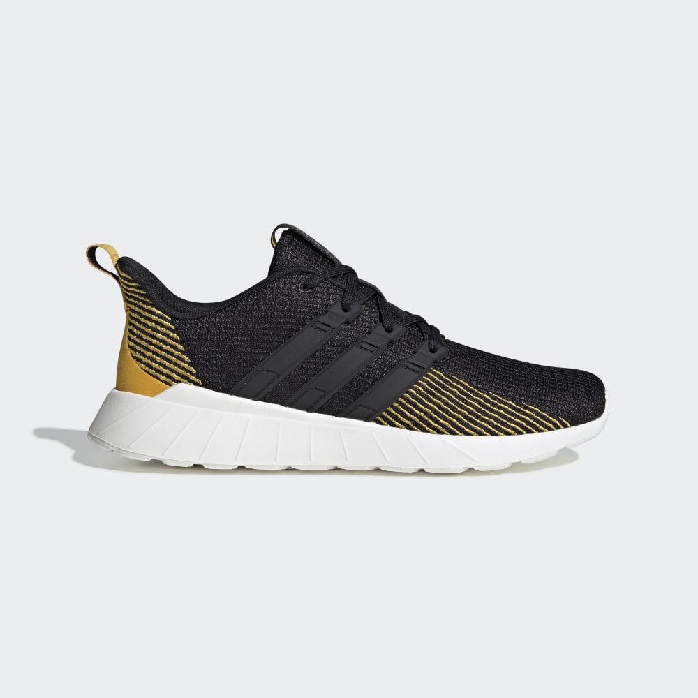 Adidas Men's Questar Flow Walking Shoes Black/Gold Ireland EE8214